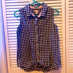 Plaid Summer Shirt Girls